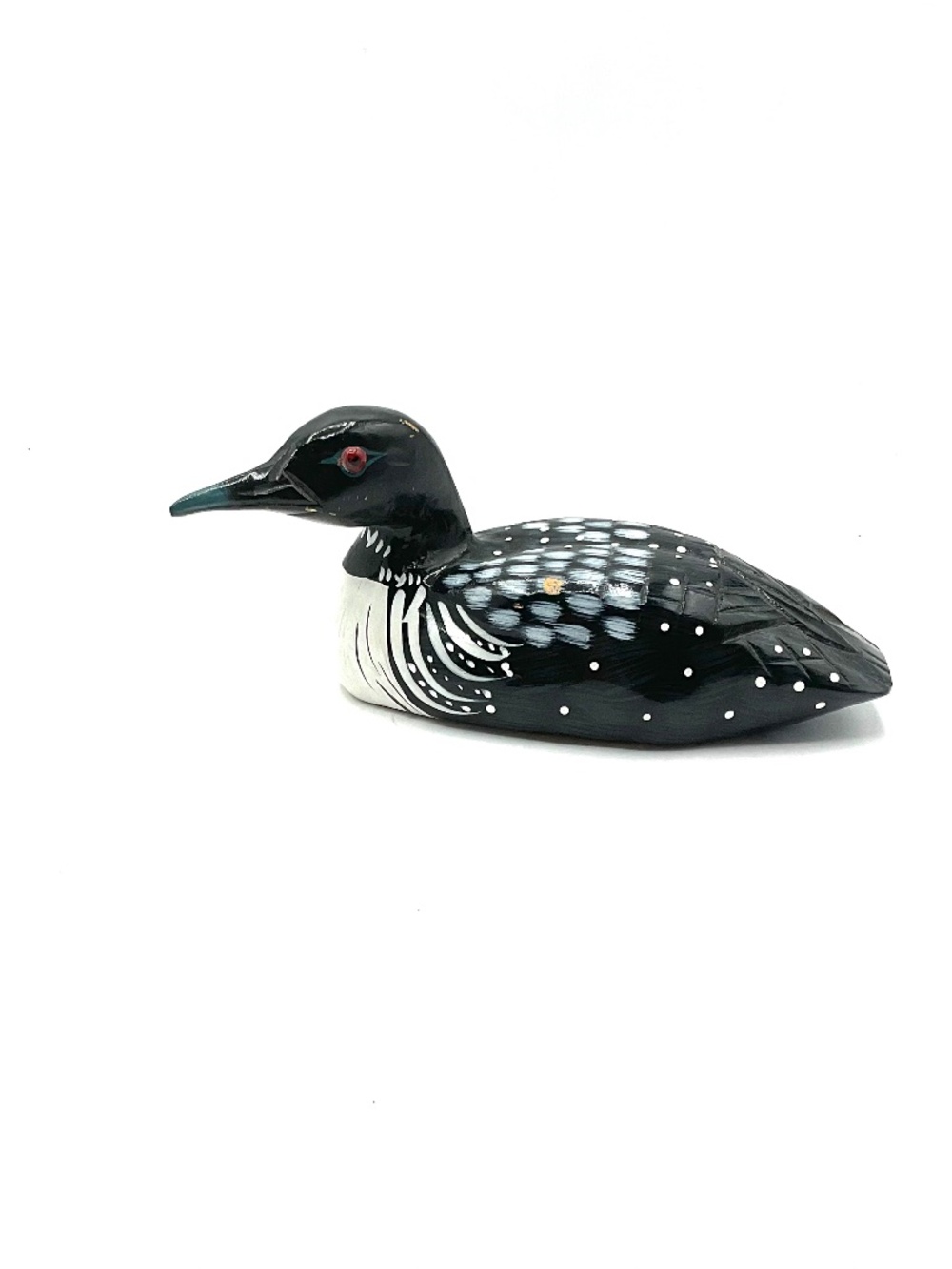 Loon, Hand Carved Wood